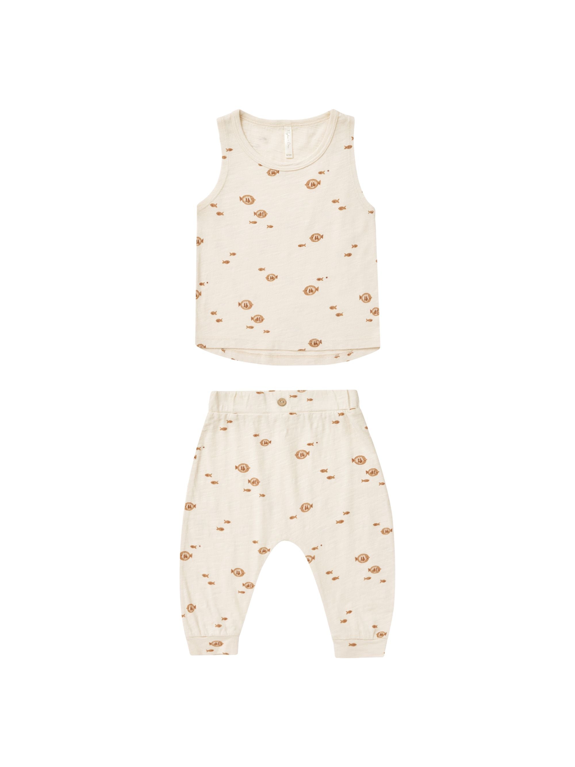 Rylee & Cru - Fish Tank + Slouch Pant Set