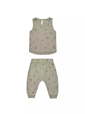 Rylee & Cru - Hawaii Tank + Slouch Pant Set