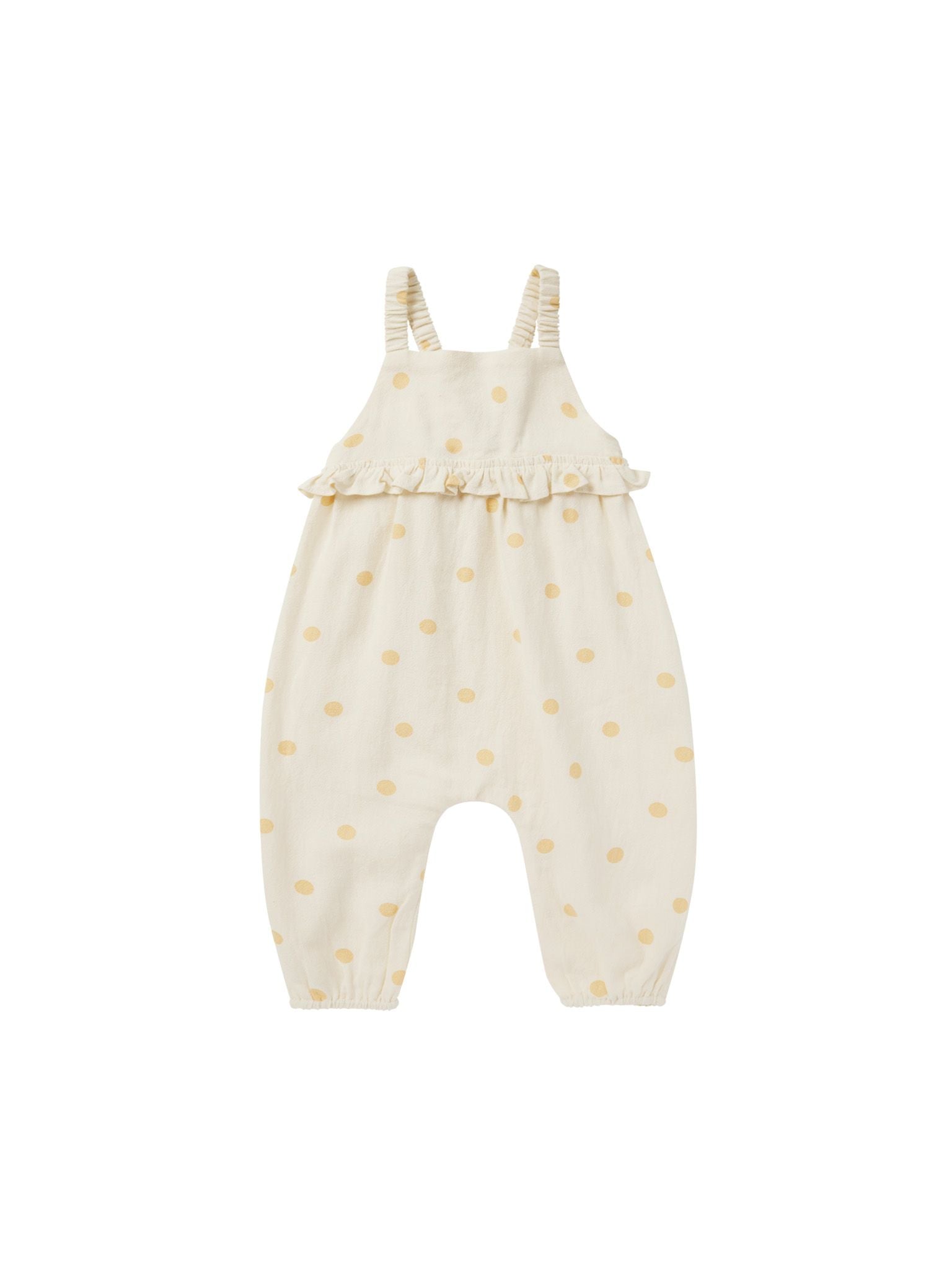 Rylee & Cru - Yellow Polka Dot Kinsley Jumpsuit