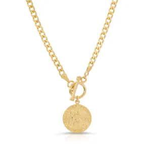 Saint Christopher Toggle Necklace