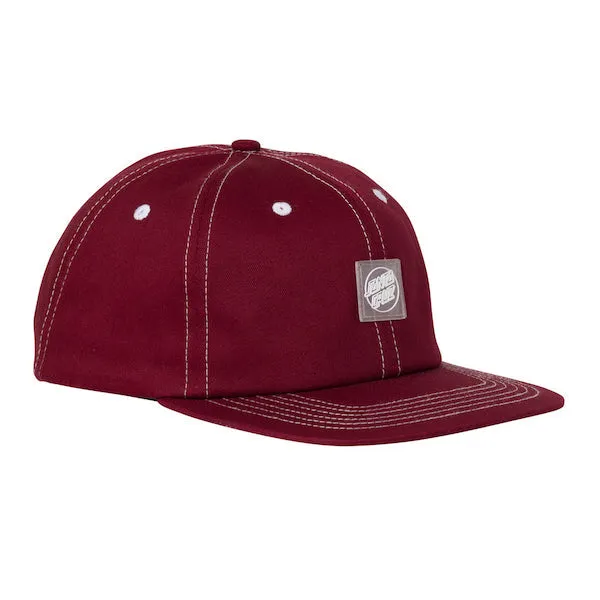 Santa Cruz Travelers Opus Snapback - Burgundy