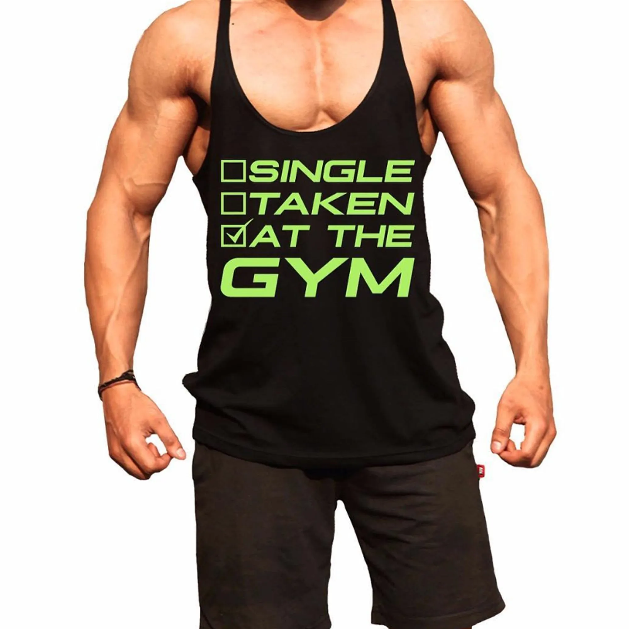 Single Taken At The Gym Stringer- Sale