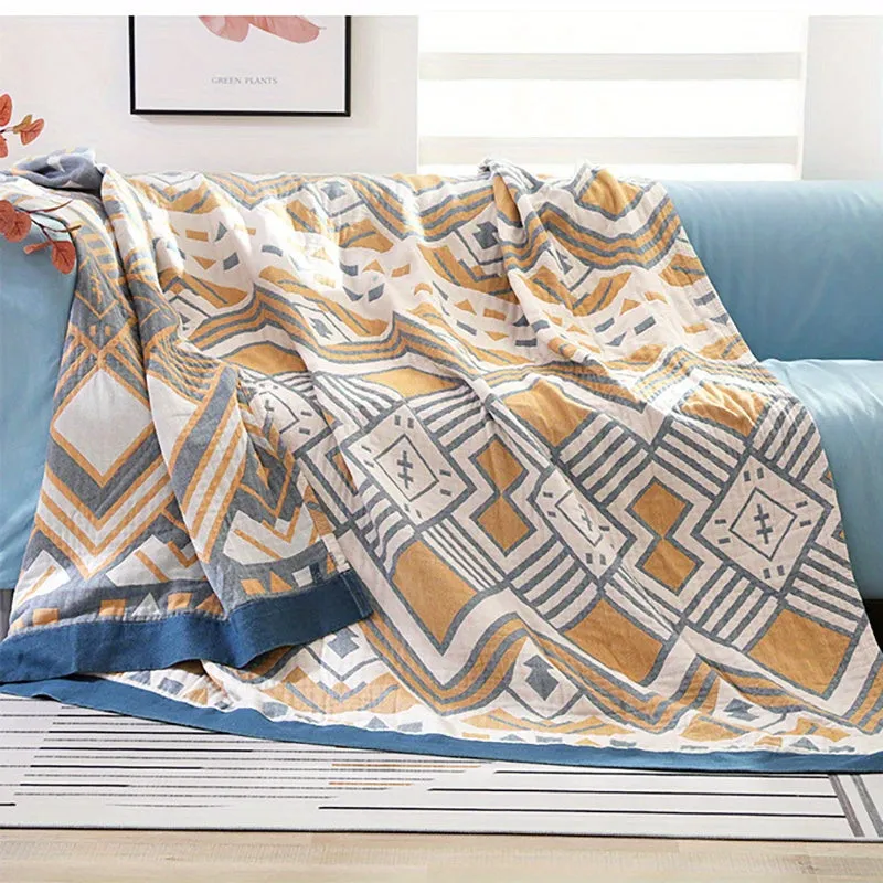 Southwest Blanket 1pc Cotton Quilt with Cooling Layers