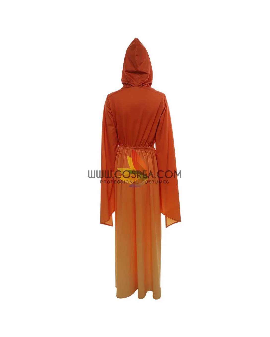 Star Wars Padme Amidala Flame Colored Robes Cosplay Costume