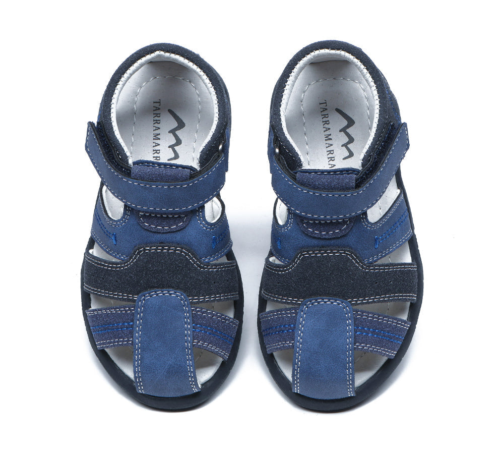 TARRAMARRA Kids Hook And Loop Roma Easy Walk Sandals