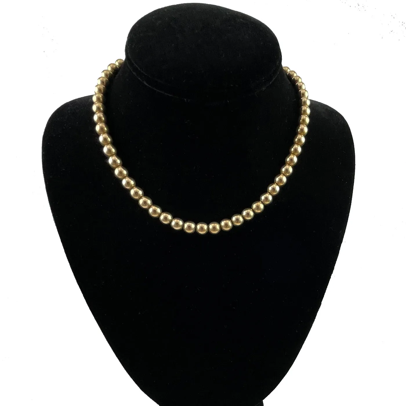 Winard Gold Filled Bead Necklace