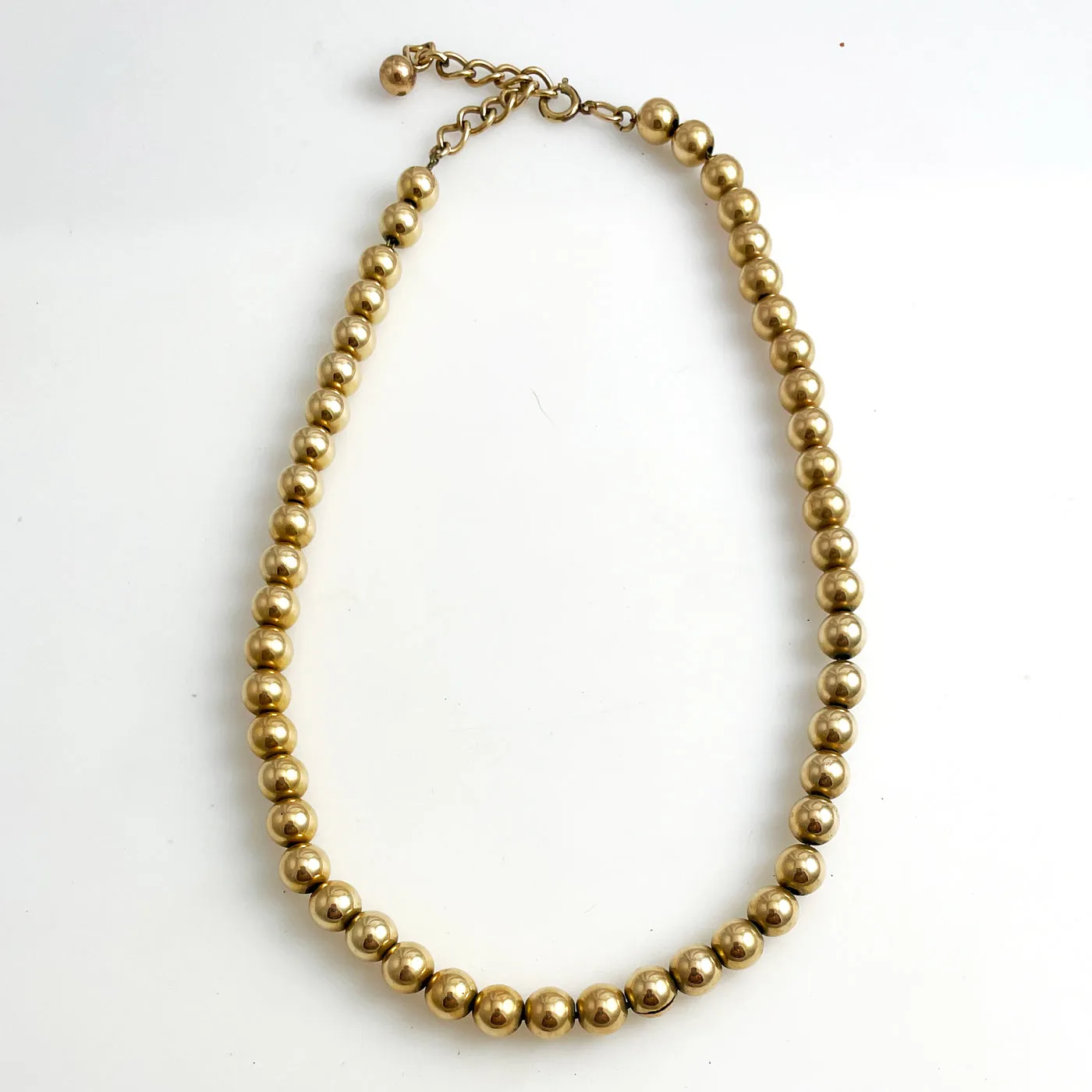 Winard Gold Filled Bead Necklace