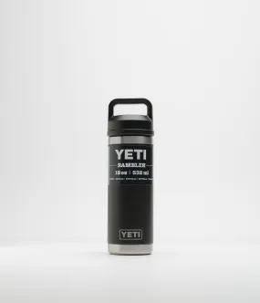 Yeti Chug Cap Rambler Bottle 18oz - Black