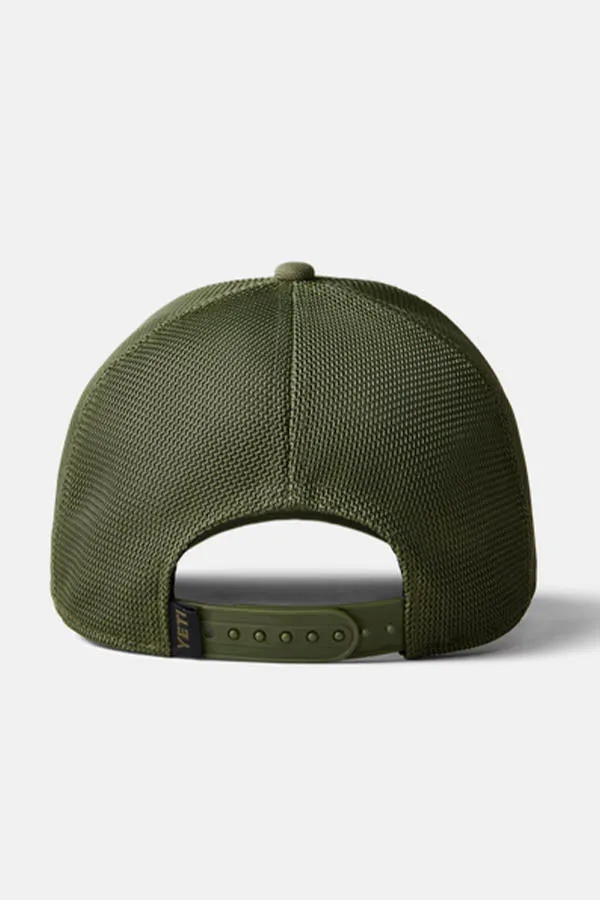 Yeti Olive on Olive Patch Trucker Hat